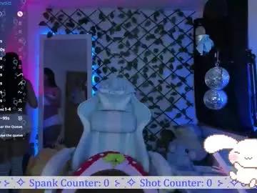 _heavenly_blue_ — .*: LETS HAVE FUN! CAN U MAKE MY ASS RED? #goth #ahegao #cosplay #bigass #tattoo -- Current Goal:  Make me Horny  once countdown reaches zero