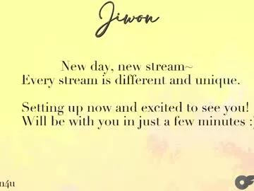 jiwon4u on Chaturbate